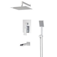 Тропический душ скрытого монтажа Koer KB-68007-01 KR3466 излив водопад
